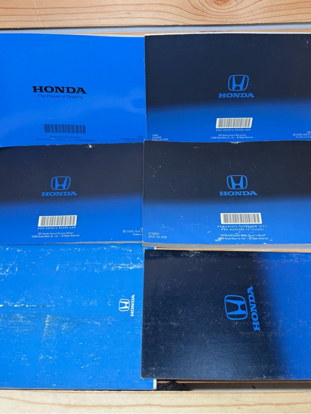 2011 Honda Accord Sedan Owner's Manual With Case & 6 Books - Picture 3 of 10